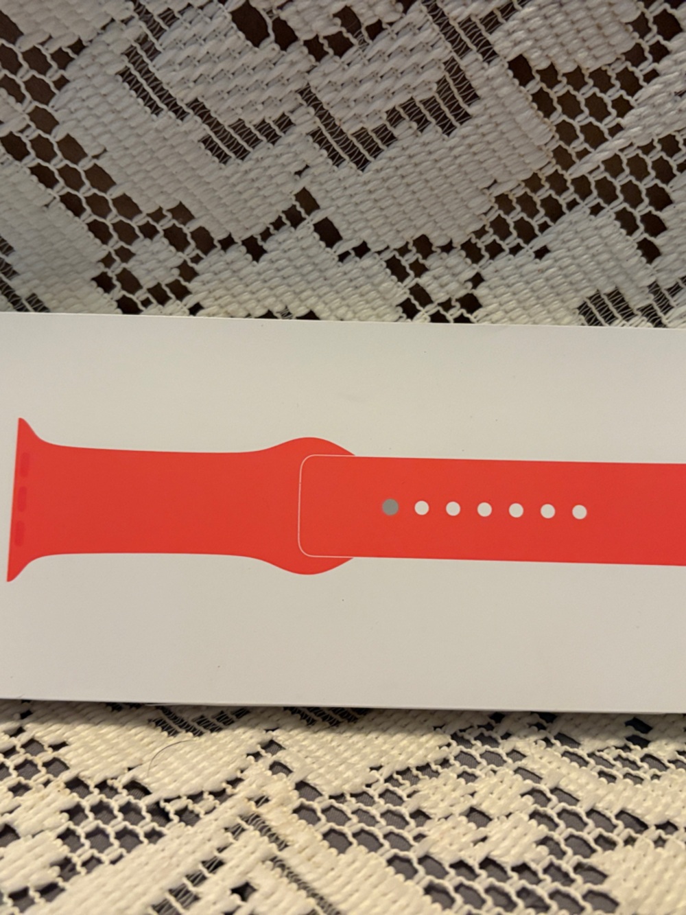 Apple Coral Silicone Sport Band for Apple Watch